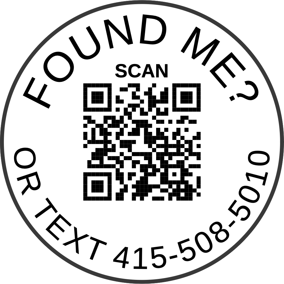QR Code Sticker